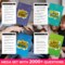 QUOKKA Set 4 in 1 Who Knows Better? - History & Geography & Science & ME Trivia Card Game - Fun & Educational Quiz Questions for Children & Families - Suitable for Boys & Girls Ages 5+